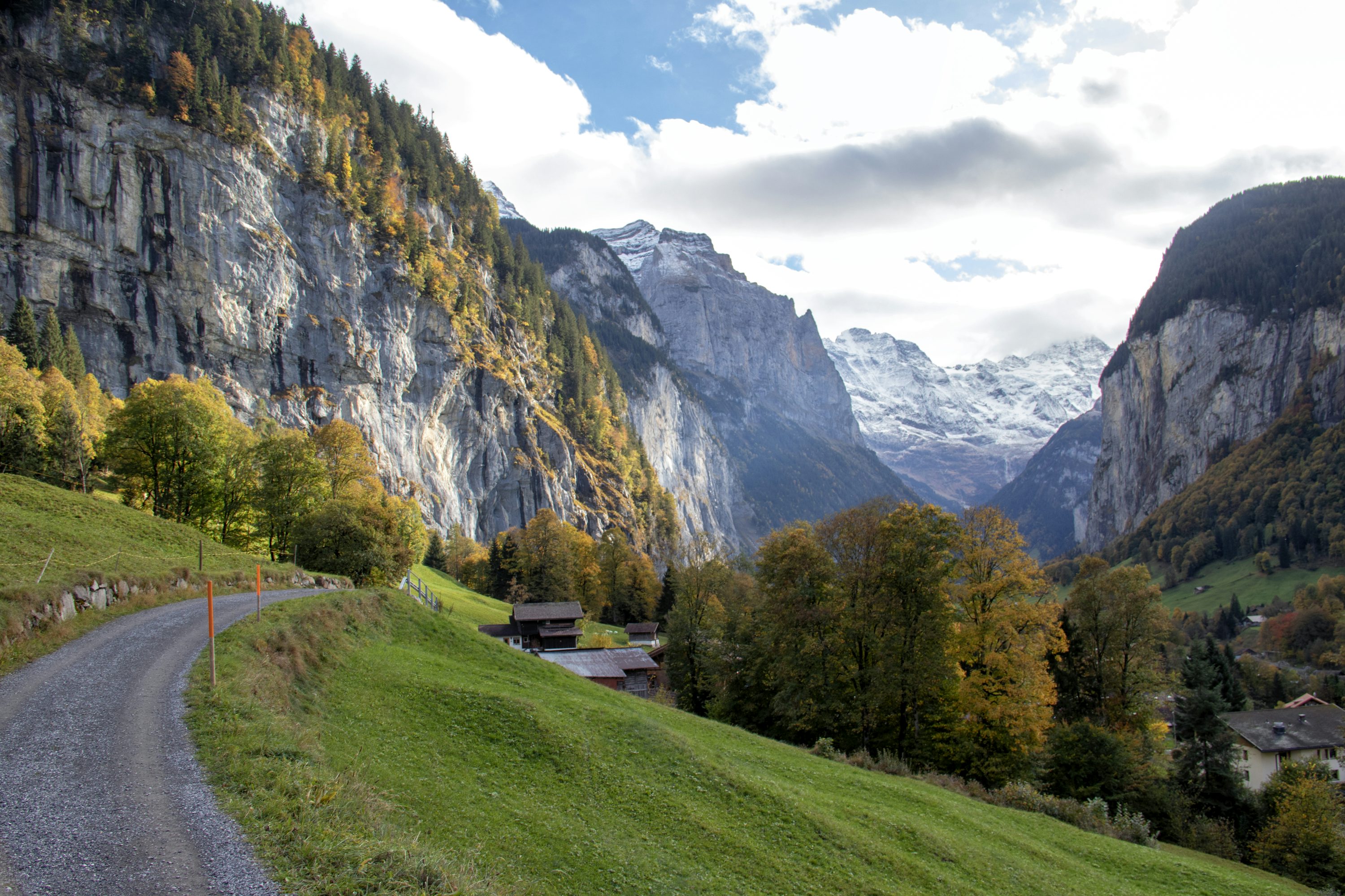 Fahrt durch die Schweiz